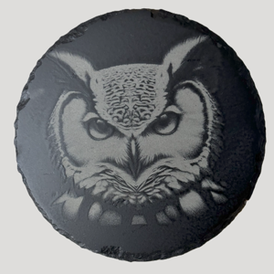 Glasunderlägg Sten Uggla